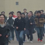 石家庄铁道大学第七届阳光体育冬季长跑初赛