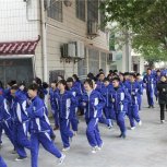 韶关市第二中学开展第七届阳光体育冬季长跑活动相片