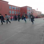 2014辽化小学12-9长跑活动