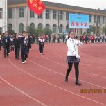 西关小学参加县运动会