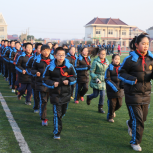 第八届学生冬季长跑活动（横沙中学）