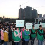 2014年武汉商学院 阳光体育冬季长跑之“奔跑吧！宅男，宅女！” 活动