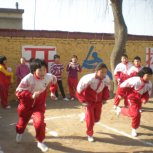 滦县九百户镇赵庄子小学学生的运动风采