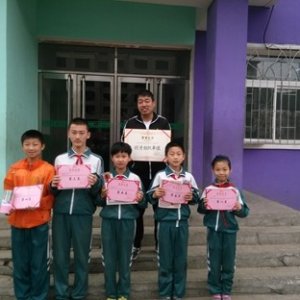 2015年东风中心小学冬季长跑比赛