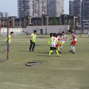 南阳村小学班级足球联赛图片