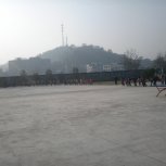 简阳市镇金镇中心小学 冬季长跑2013.12.6